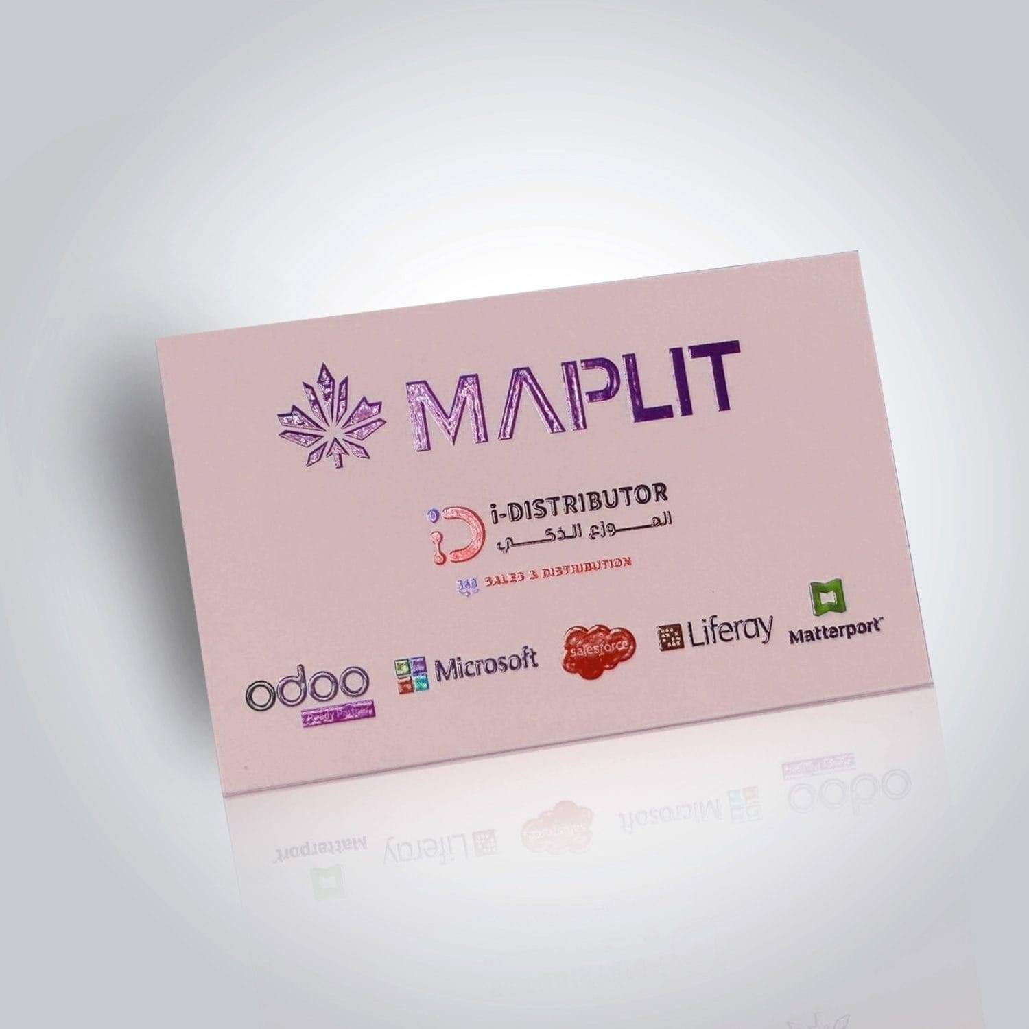 Spot UV Matt Lamination 400gsm